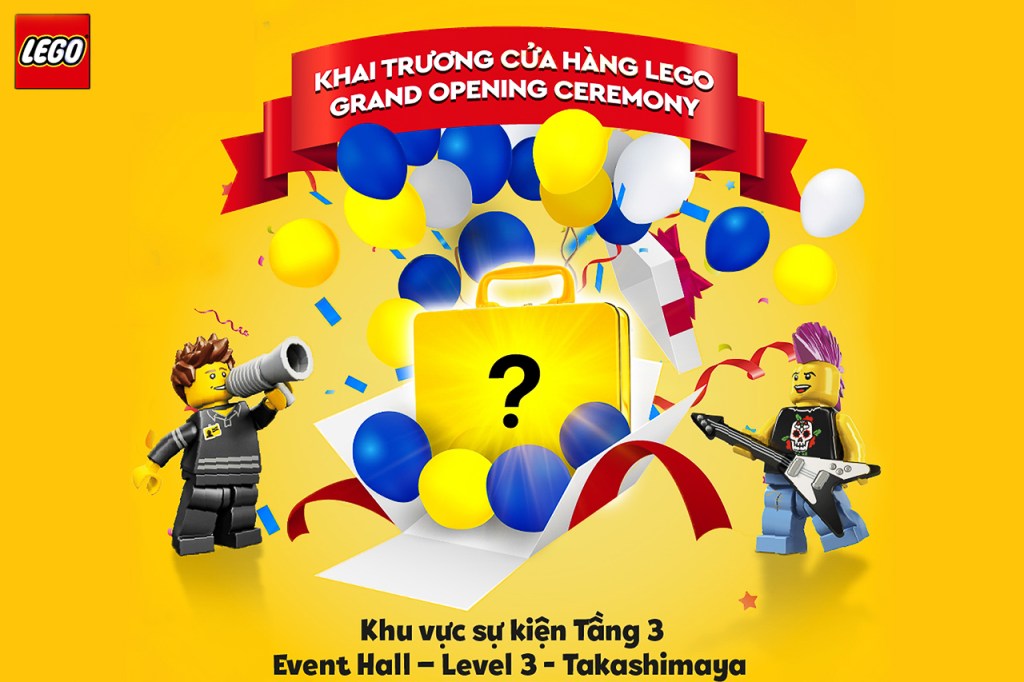 LEGO khai trương cửa hàng shop-in-shop tại&nbsp;Takashimaya